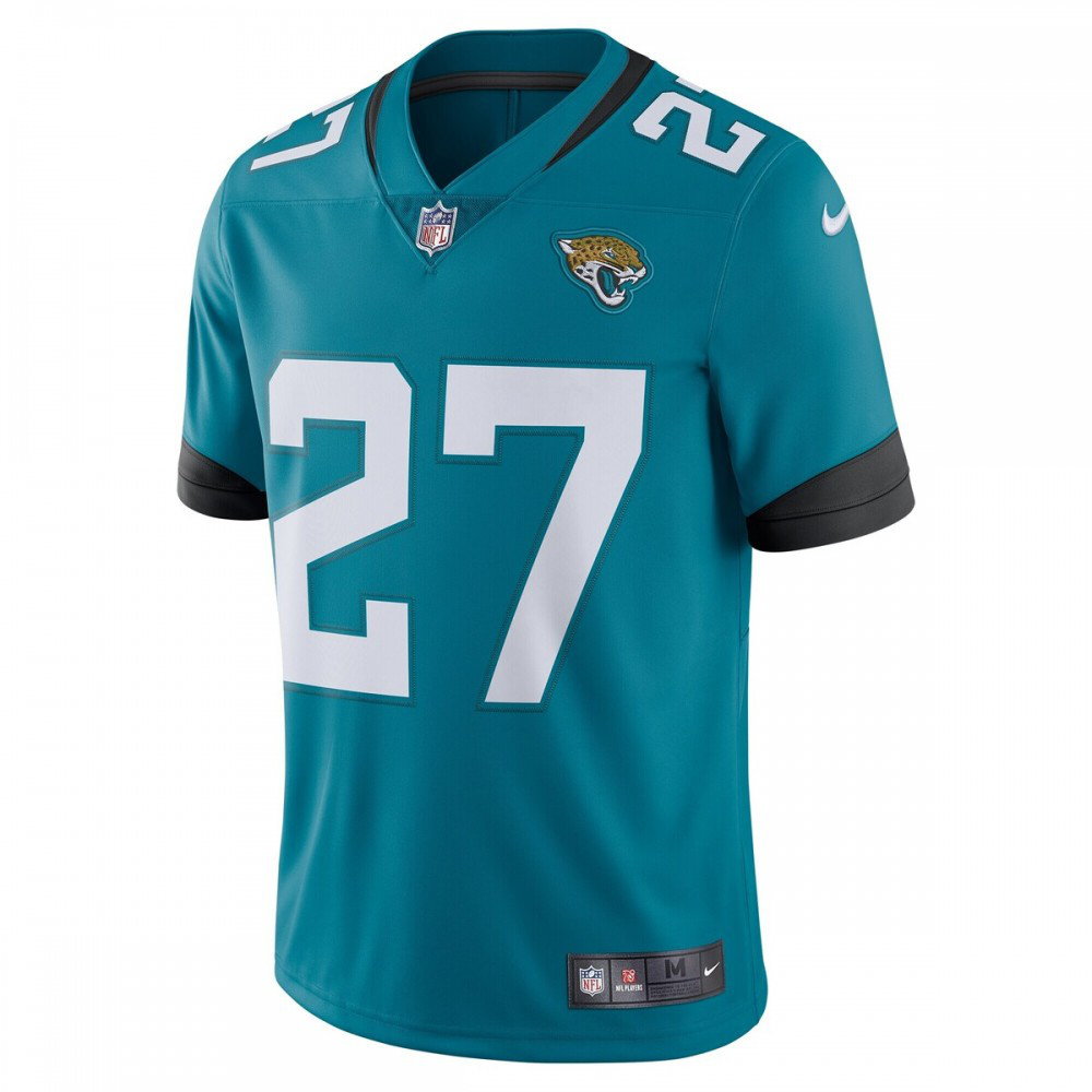 Leonard Fournette Jacksonville Jaguars Nike Vapor Limited Player Jersey - Teal-GridironStore